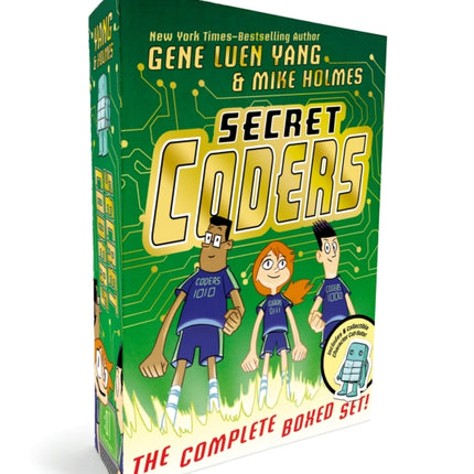 Secret Coders The Complete Boxed Set Secret Coders Paths  Portals Secrets  Sequences Robots  Repeats Potions  Parameters Monsters  Modules