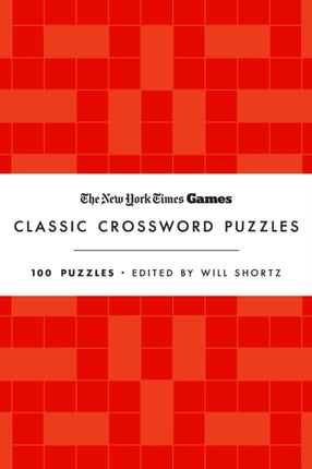 New York Times Games Classic Crossword Puzzles Red and White