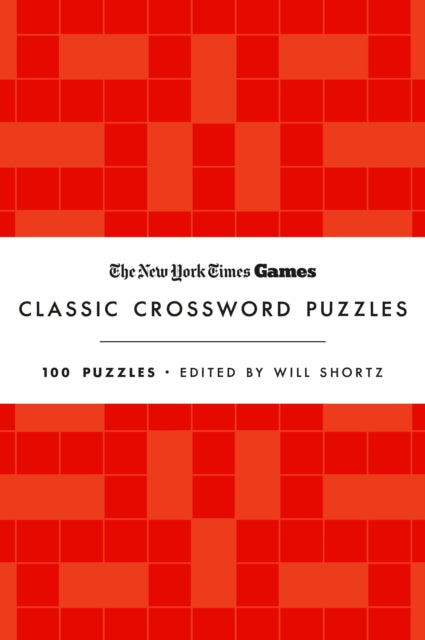 New York Times Games Classic Crossword Puzzles Red and White