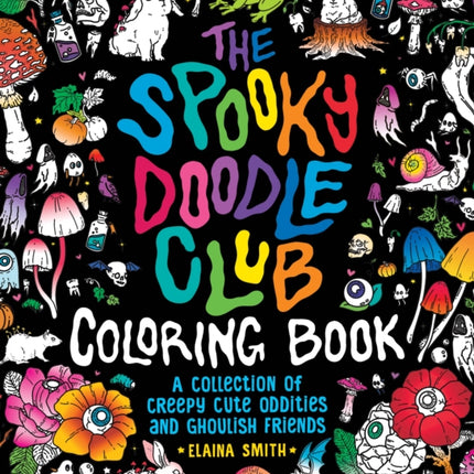 The Spooky Doodle Club Coloring Book