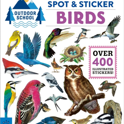 Outdoor School: Spot & Sticker Birds