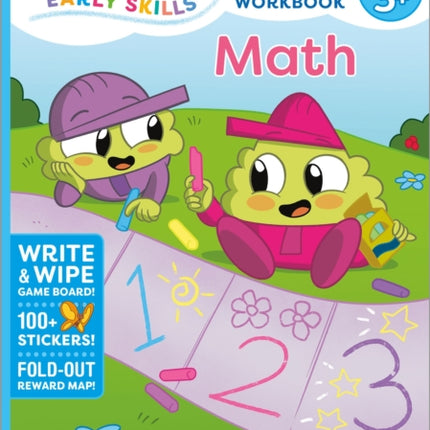 TinkerActive Early Skills Math Workbook Ages 3+