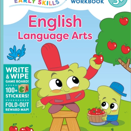 TinkerActive Early Skills English Language Arts Workbook Ages 3+