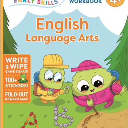 TinkerActive Early Skills English Language Arts Workbook Ages 4+