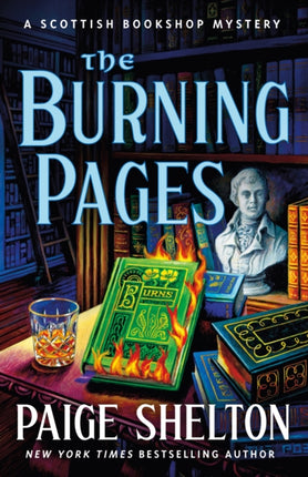 The Burning Pages: A Scottish Bookshop Mystery