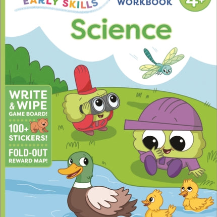 TinkerActive Early Skills Science Workbook Ages 4+