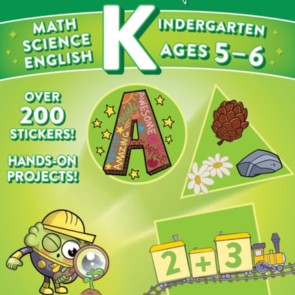 TinkerActive Workbooks: Kindergarten bind-up: Math, Science, English Language Arts