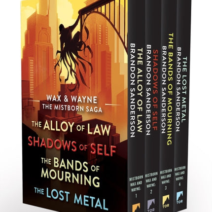 Wax and Wayne the Mistborn Saga Boxed Set