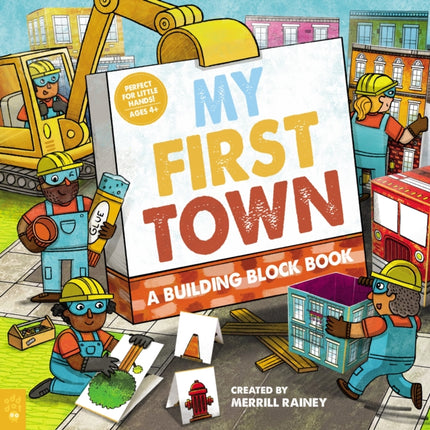 My First Town A Building Block Book