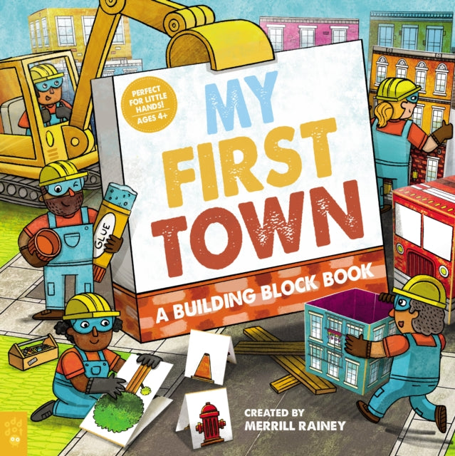 My First Town A Building Block Book
