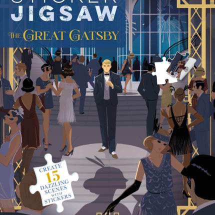 Sticker Jigsaw The Great Gatsby