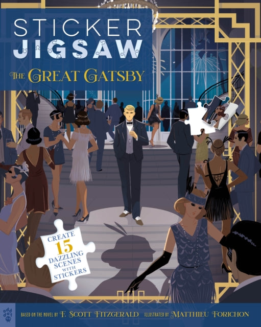 Sticker Jigsaw The Great Gatsby