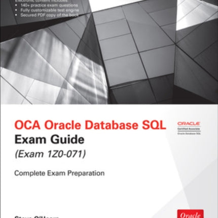 OCA Oracle Database SQL Exam Guide (Exam 1Z0-071)