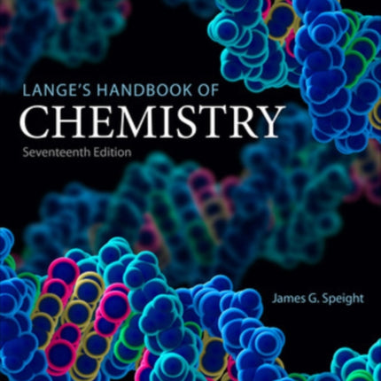 Lange's Handbook of Chemistry, Seventeenth Edition