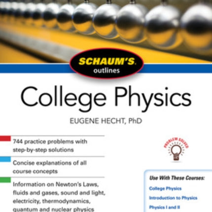 Schaum's Outline of College Physics, Twelfth Edition