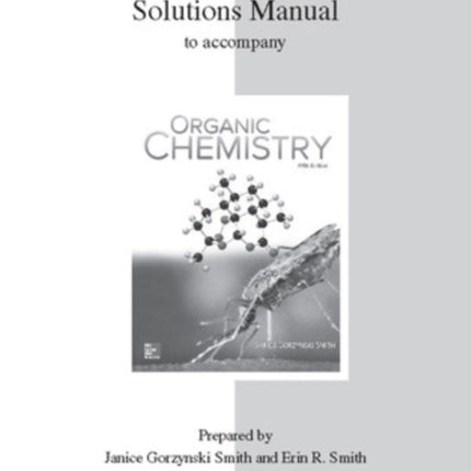 Study GuideSolutions Manual for Organic Chemistry