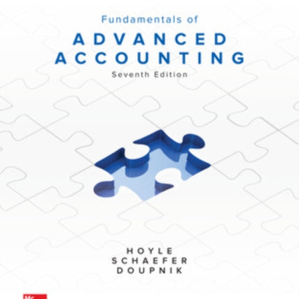 Fundamentals of Advanced Accounting IRWIN ACCOUNTING