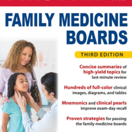 First Aid for the Family Medicine Boards, Third Edition