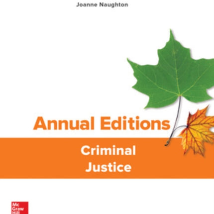 Annual Editions Criminal Justice ANNUAL EDITIONS HSSL