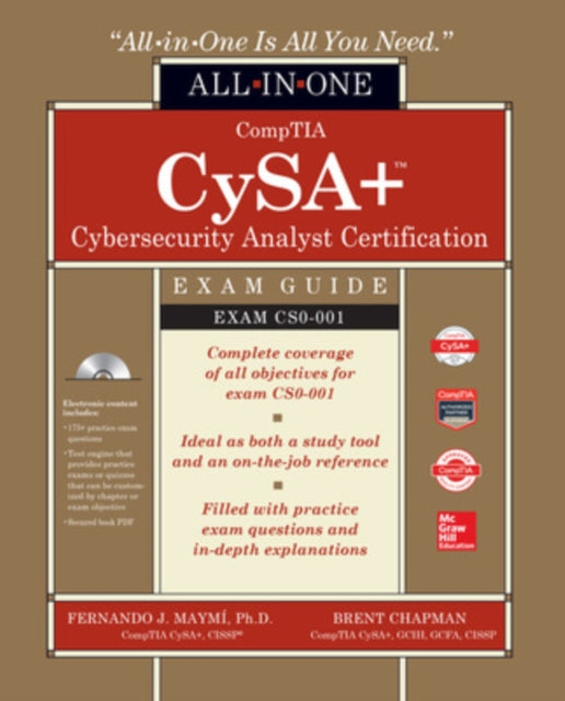 CompTIA CySA Cybersecurity Analyst Certification AllinOne Exam Guide Exam CS0001 CERTIFICATION  CAREER  OMG