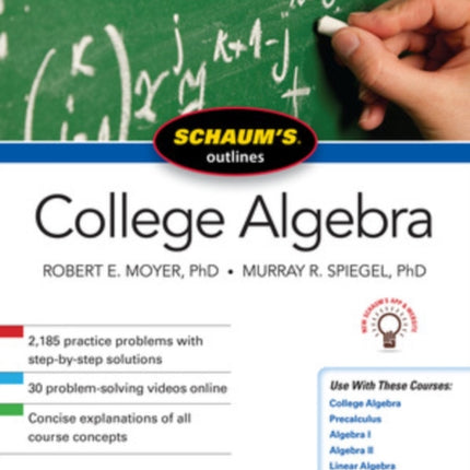 Schaum's Outline of College Algebra, Fifth Edition