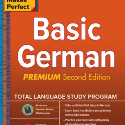 Practice Makes Perfect: Basic German, Premium Second Edition