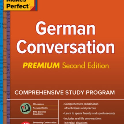 Practice Makes Perfect: German Conversation, Premium Second Edition