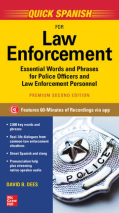 Quick Spanish for Law Enforcement Premium Second
