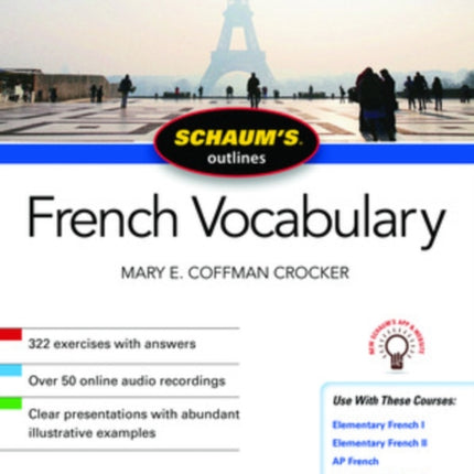 Schaum's Outline of French Vocabulary, Fifth Edition