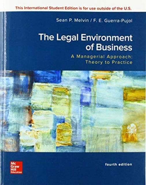 ISE Legal Environment of Business A Managerial