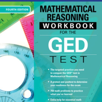 McGraw-Hill Education Mathematical Reasoning Workbook for the GED Test, Fourth Edition