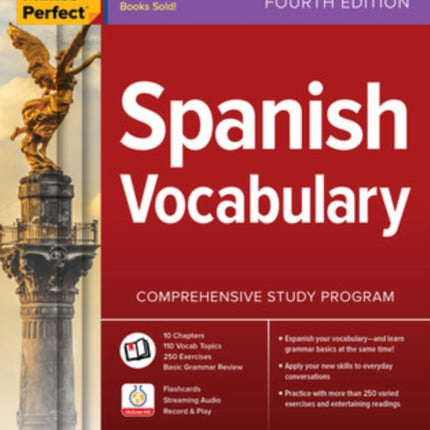 Practice Makes Perfect: Spanish Vocabulary, Premium Fourth Edition