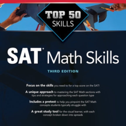 Top 50 SAT Math Skills, Third Edition