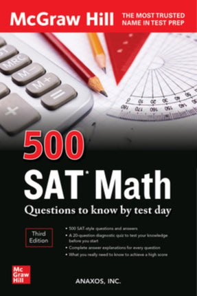 500 SAT Math Questions to Know by Test Day Third