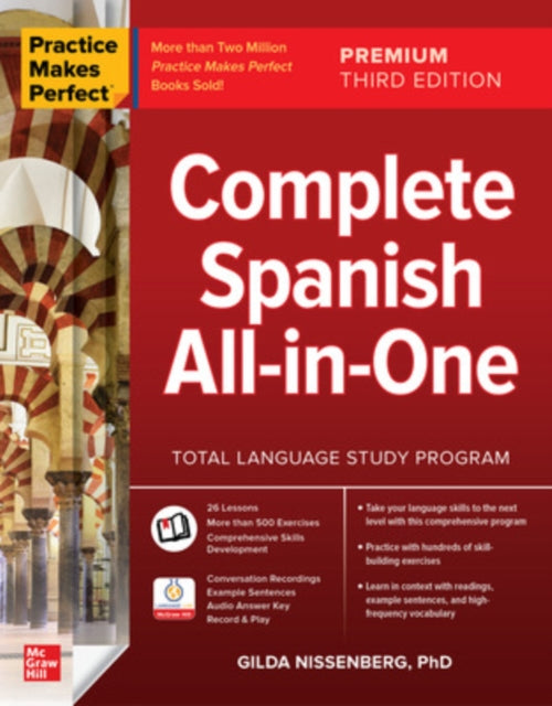 Practice Makes Perfect: Complete Spanish All-in-One, Premium Third Edition