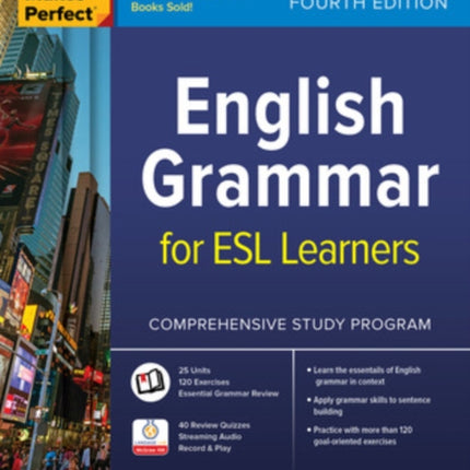 Practice Makes Perfect: English Grammar for ESL Learners, Premium Fourth Edition