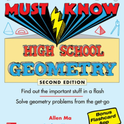 Must Know High School Geometry, Second Edition