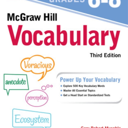 McGraw Hill Vocabulary Grades 6-8, Third Edition