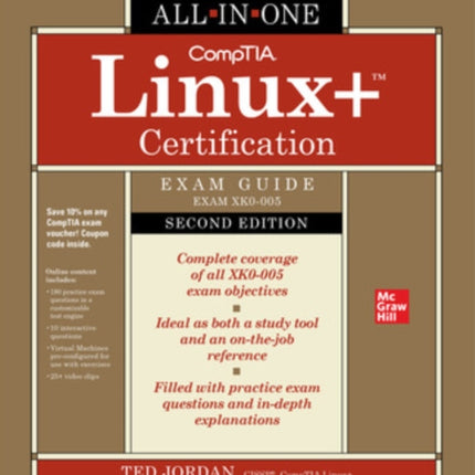 CompTIA Linux+ Certification All-in-One Exam Guide, Second Edition (Exam XK0-005)