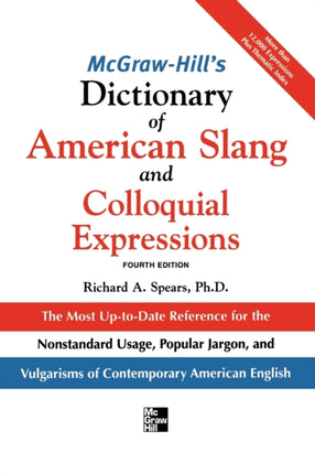 McGrawHills Dictionary of American Slang 4e Pb