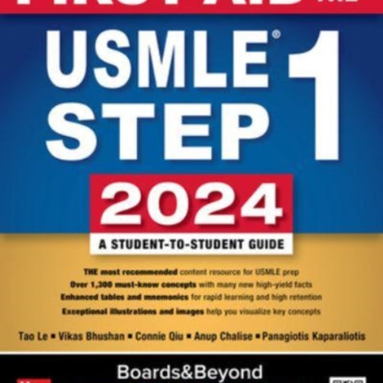 First Aid for the USMLE Step 1 2024