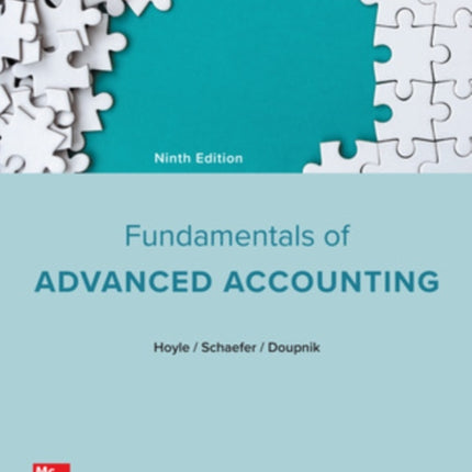 Fundamentals of Advanced Accounting ISE