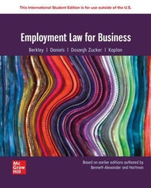 Employment Law for Business 2024 Release ISE