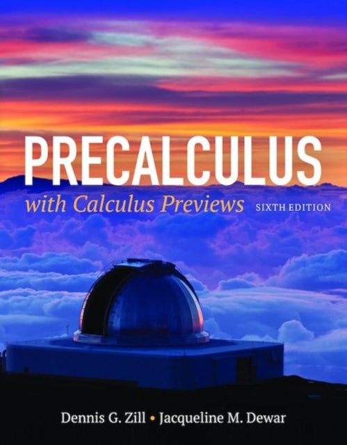 Precalculus With Calculus Previews