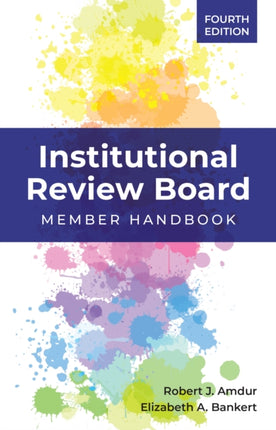 Institutional Review Board Member Handbook