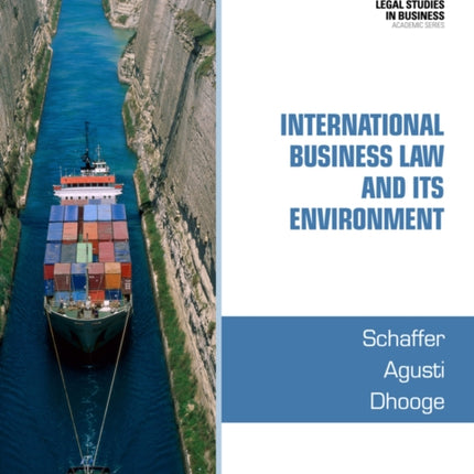 International Business Law and Its Environment