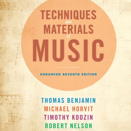 Techniques and Materials of Music
