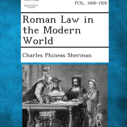 Roman Law in the Modern World