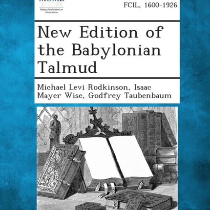 New Edition of the Babylonian Talmud