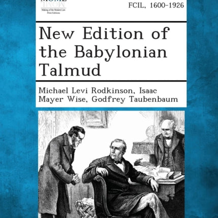 New Edition of the Babylonian Talmud